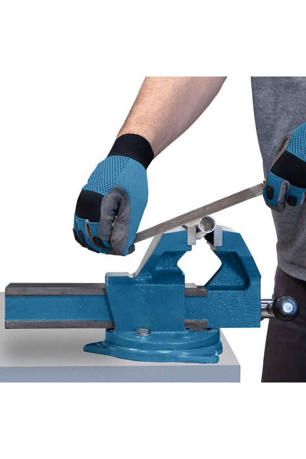 Тиски слесарные, 125 мм, поворотные (Глазов)