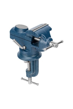 Тиски слесарные, настольные, поворотные, ширина рабочих губок 65 мм, наковальня Сибртех