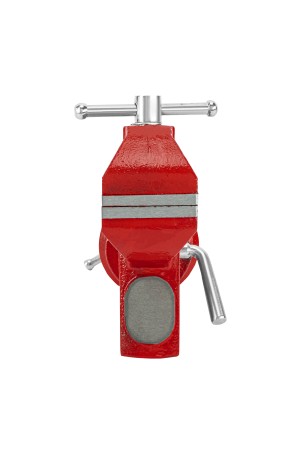 Тиски слесарные, 50 мм, настольные, поворотные, c наковальней MTX