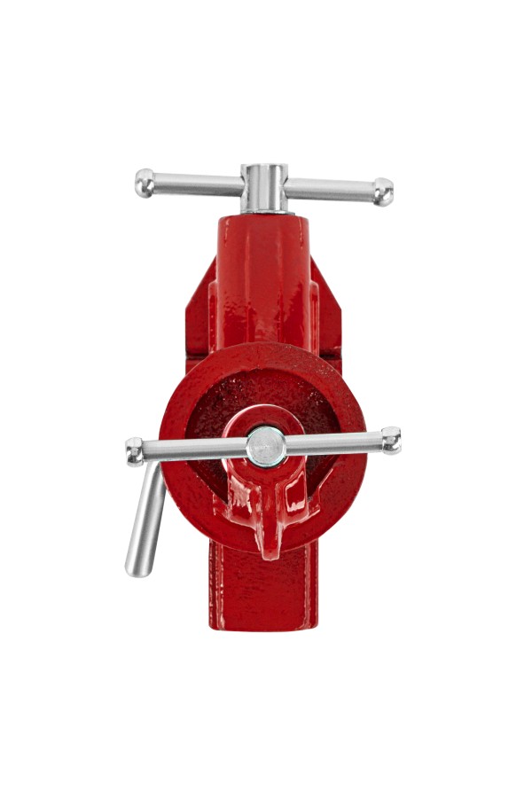 Тиски слесарные, 50 мм, настольные, поворотные, c наковальней MTX