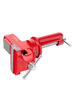 Тиски слесарные, 80 мм, настольные, поворотные, c наковальней MTX