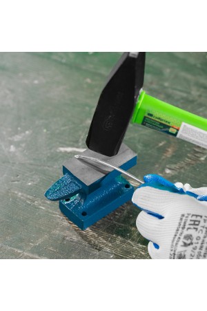 Наковальня кузнечная, однорогая, 450 гр. Сибртех