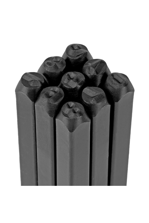 Клейма штамповочные, ударные, цифровые, 5 мм Сибртех