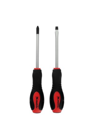Набор ударных отверток 2 шт, PH2 х 100, SL6 х 100 CrV Matrix