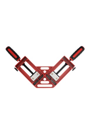 Струбцина угловая, быстрозажимная, 65/65 мм, двухкомпонентные обрезиненные рукоятки Matrix