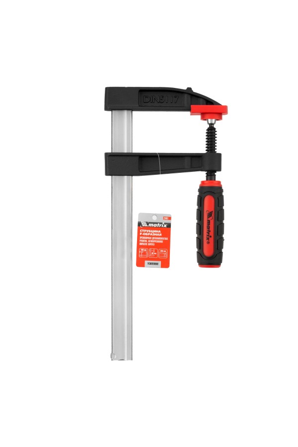 Струбцина F-образная, 200 х 80 х 280 мм Matrix