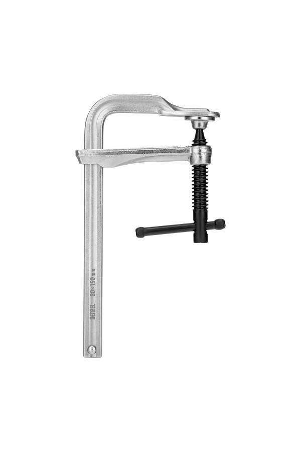 Струбцина F-образная, 80x150мм, кованая Denzel