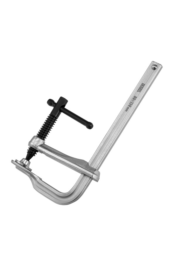 Струбцина F-образная, 80x150мм, кованая Denzel