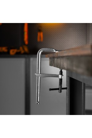 Струбцина F-образная, 80x200мм, кованая // Denzel