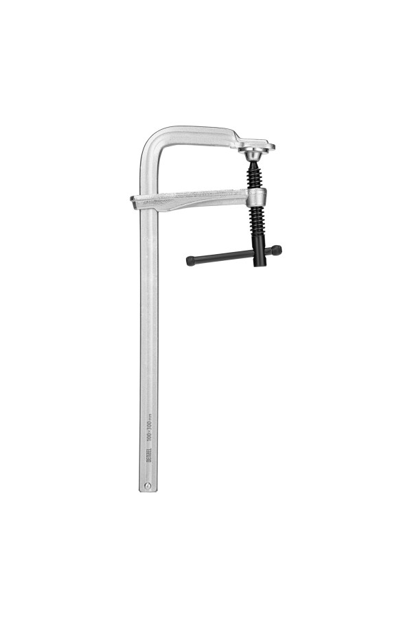 Струбцина F-образная, 100x300мм, кованая Denzel