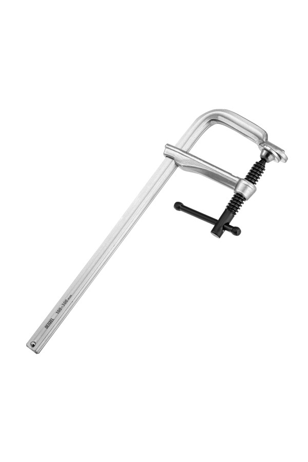 Струбцина F-образная, 100x300мм, кованая Denzel