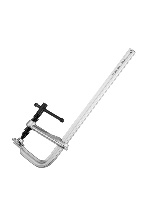 Струбцина F-образная, 100x300мм, кованая Denzel