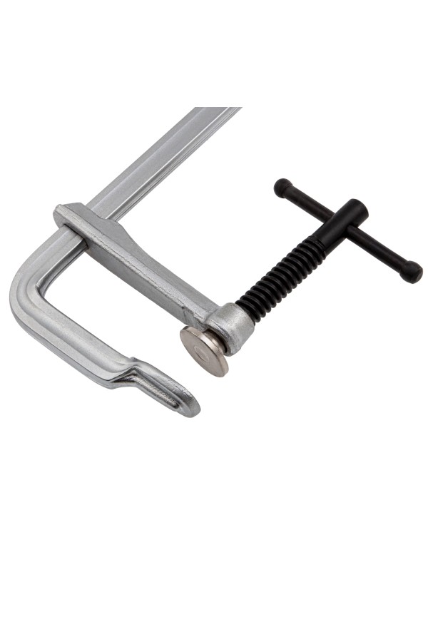 Струбцина F-образная, 100x400мм, кованая Denzel