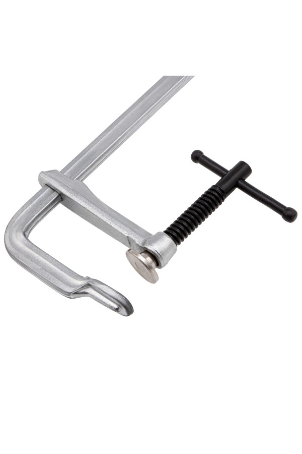 Струбцина F-образная, 100x600мм, кованая Denzel