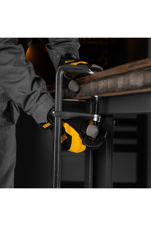 Струбцина F-образная, 120x600мм, кованая Denzel