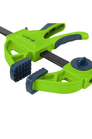 Струбцина F-образная, быстрозажимная, 150 х 70 х 360 мм, пластиковый корпус, фиксатор, двухкомпонентная рукоятка Сибртех