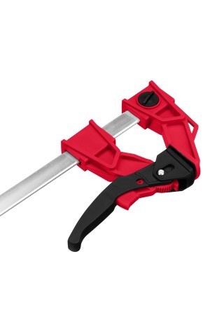 Струбцина реечная быстрозажимная, усиленная, пластиковый корпус рычажно-храповой механизм, 800 х 100 х 951 мм, штанга 5 х 22 мм Matrix