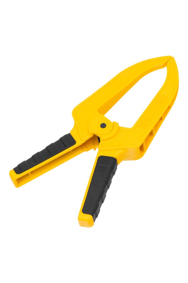 Струбцина клещеобразная, удлиненная 75 х 110 мм двухкомпонентные рукоятки Denzel