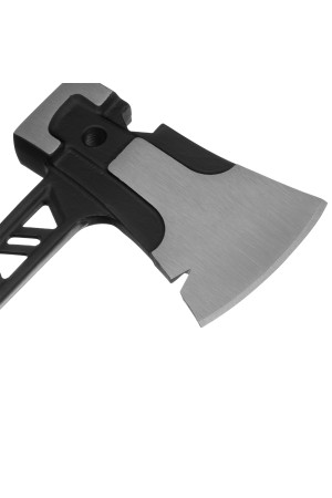 Топор цельнокованый 600 г, двухкомпонентная обрезиненная рукоятка Denzel