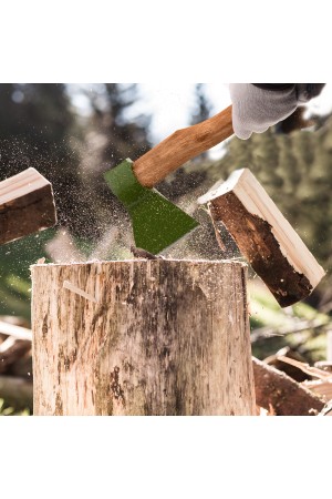 Топор кованный, в сборе, 800/1050 г, деревянное топорище, 400 мм, Б2 Сибртех