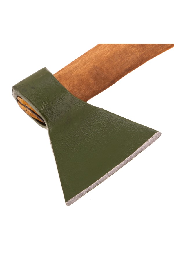 Топор кованный, в сборе, 1200/1550 г, деревянное топорище, 500 мм, Б3 Сибртех