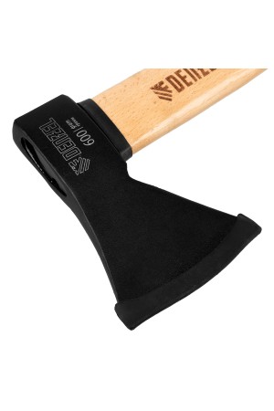 Топор, 600 г, кованый, буковое топорище Denzel