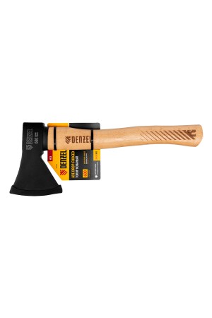 Топор, 600 г, кованый, буковое топорище Denzel