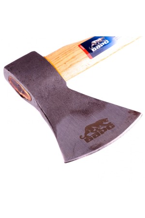 Топор плотницкий, кованый, деревянная рукоятка, 800 г, пескоструйное покрытие полотна Барс