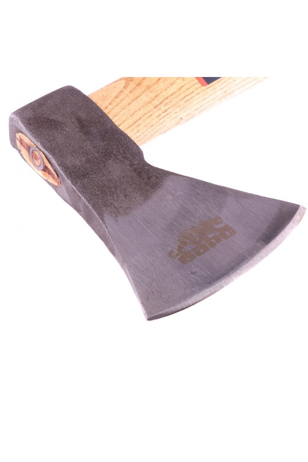 Топор плотницкий, кованый, деревянная рукоятка, 1000 г, пескоструйное покрытие полотна Барс