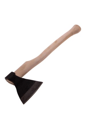 Топор кованный, в сборе, 890/1200 г, деревянное топорище, 500 мм, АО, (Ижевск) Россия