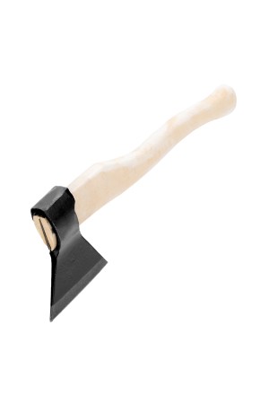 Топор кованый, в сборе, 1100/1500 г, деревянное топорище, 500 мм, Б, (Ижевск) Россия