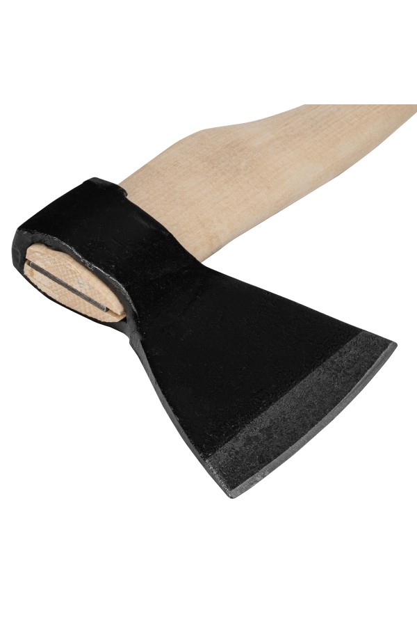 Топор кованный, в сборе, 1340/1700 г, деревянное топорище, 500 мм, А2