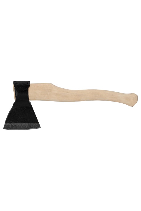 Топор кованный, в сборе, 1340/1700 г, деревянное топорище, 500 мм, А2