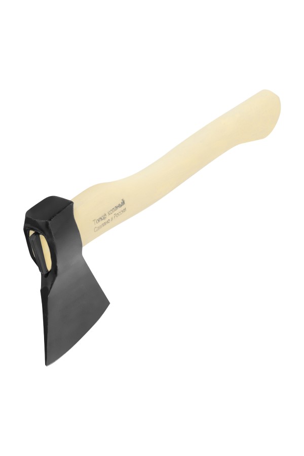 Топор кованный, в сборе, 600/850 г, деревянное топорище, 350 мм, А-О