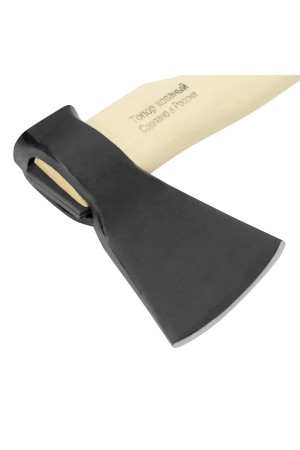 Топор кованный, в сборе, 1150/1500 г, деревянное топорище, 500 мм, А-1(Труд) г. Вача Россия