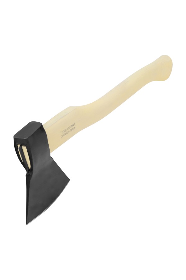 Топор кованный, в сборе, 1150/1500 г, деревянное топорище, 500 мм, А-1