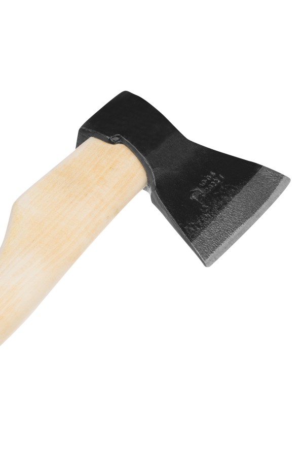 Топор кованый, в сборе, 680/980 г, деревянное топорище, 400 мм, А