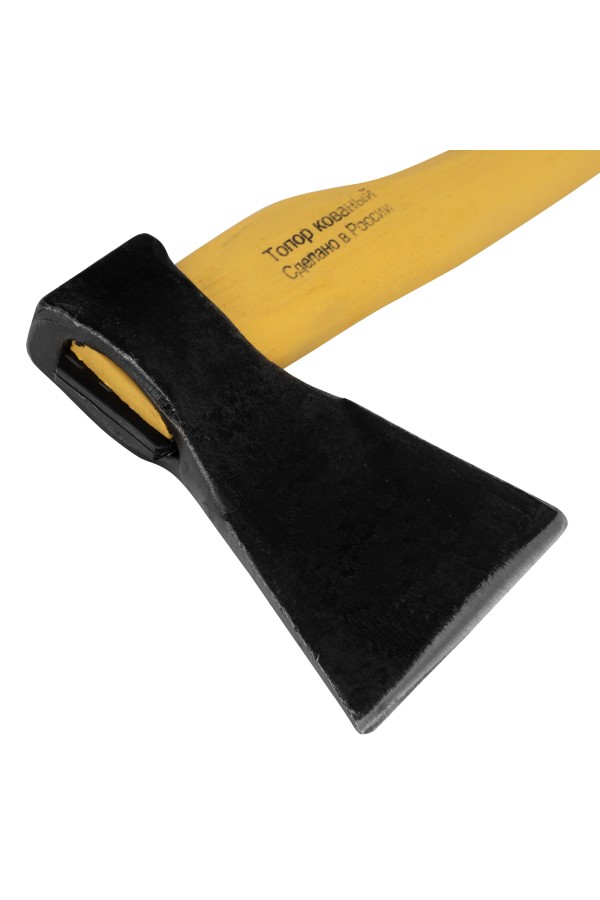 Топор кованный, в сборе, 600/850 г, деревянное топорище, 350 мм, Б1