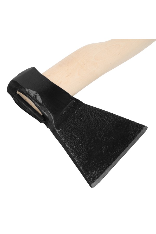 Топор кованный, в сборе, 1200/1500 г, деревянное топорище, 500 мм, Б3