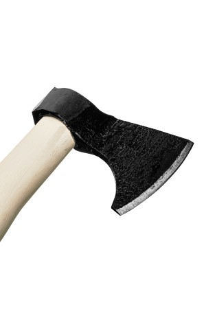 Топор кованный, в сборе, 600/930 г, деревянное топорище, 450 мм, таежный 