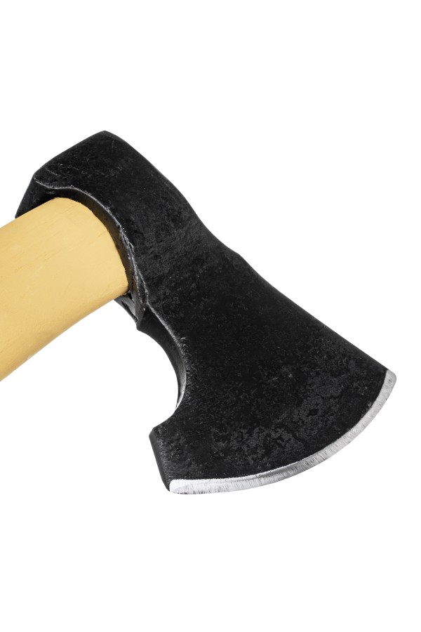 Топор кованый, в сборе, 1200/1550г, деревянное топорище, 500 мм, таежный 