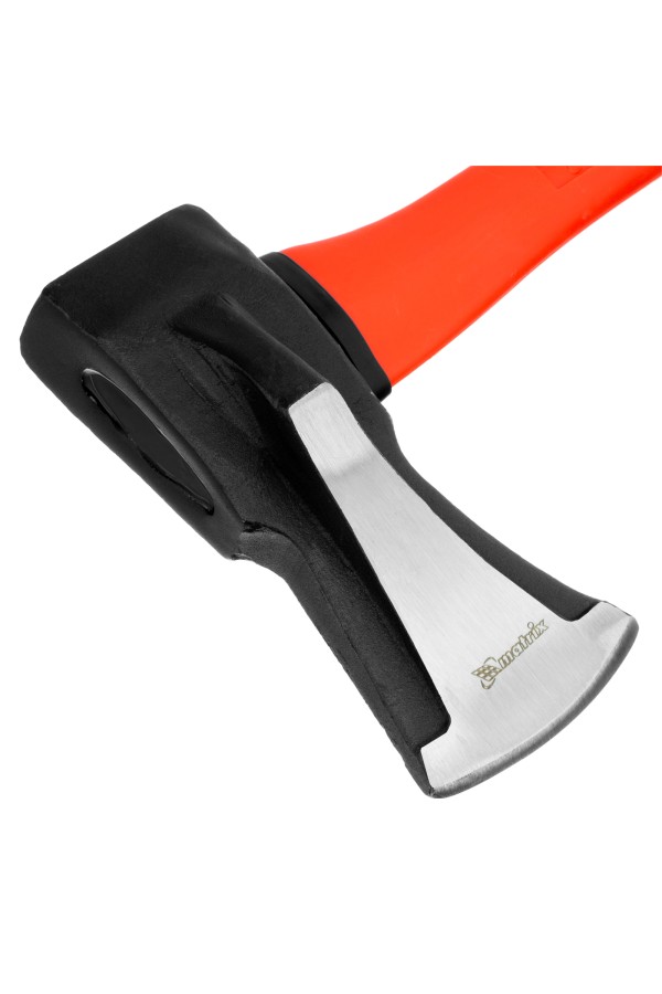 Топор-колун с клиновидным полотном 2000 г, фибергласовое обрезиненное топорище 700 мм Matrix