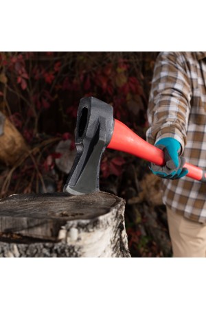 Топор-колун с клиновидным полотном 2000 г, фибергласовое обрезиненное топорище 880 мм Matrix