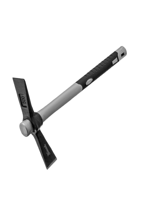 Кирка MINI, двухплоскостная, 500 г, фибергласовая обрезиненная рукоятка 385 мм Matrix