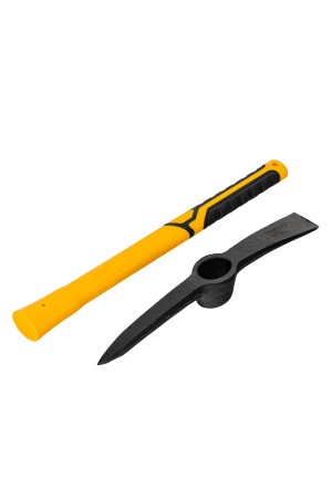 Кирка 700 г, фибергласовая обрезиненная рукоятка 385 мм// Denzel