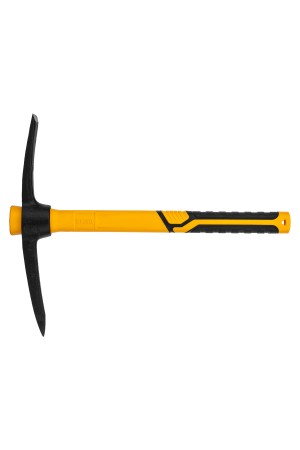 Кирка 700 г, фибергласовая обрезиненная рукоятка 385 мм// Denzel