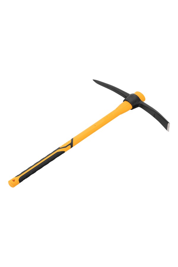 Кирка 2000 г, узкая, фиберглассовая обрезиненная рукоятка 900 мм Denzel