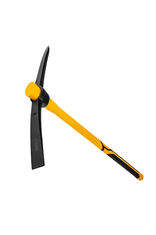 Кирка 3000 г, фиберглассовая обрезиненная рукоятка 900 мм Denzel