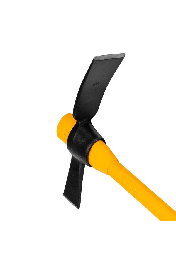 Кирка-топор 2250 г, фиберглассовая обрезиненная рукоятка 900 мм Denzel