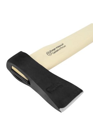 Колун кованный, в сборе, 1600/1900 г, деревянное топорище, 600 мм, (Труд) г. Вача Россия